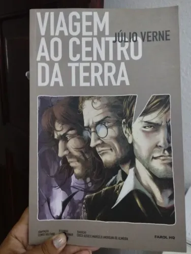 Livro Viagem ao centro da terra