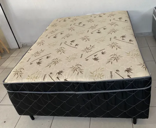 Cama Box casal espuma Densidade 33