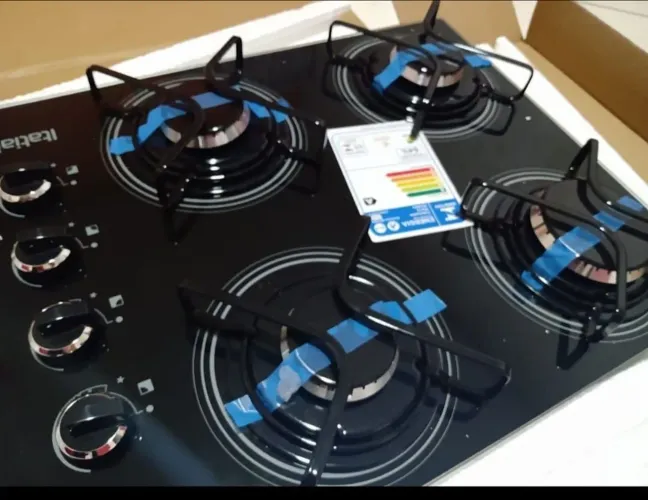 10 X R$ 47,00. Novo na caixa. Fogão Cooktop.