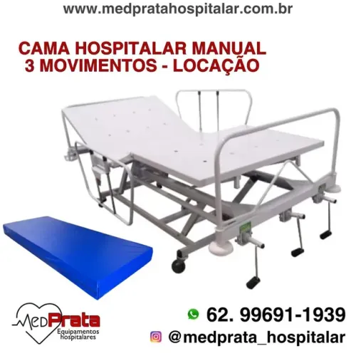 Cama Hospitalar - Locação