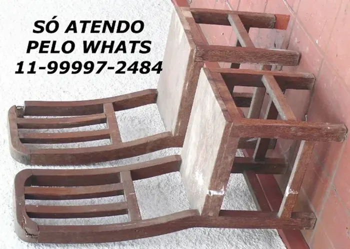 Par de cadeiras antigas LEIA o anúncio