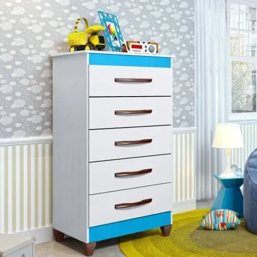 Comoda Para O quarto 5 Gavetas 