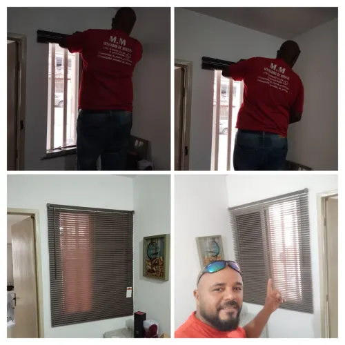 Instalação de persianas e cortinas em geral