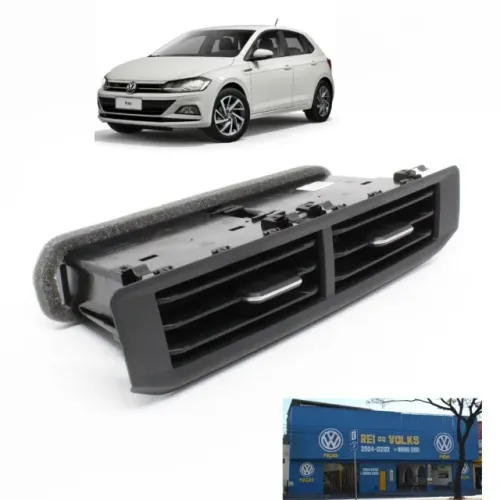 Difusor de ar central  original VW do Polo 2017 a 2024 