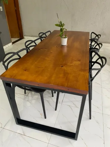 Mesa de Jantar Industrial