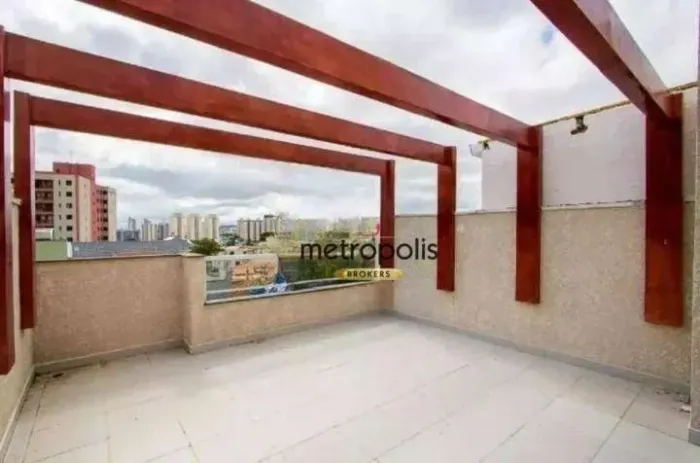 Cobertura para alugar, 85 m² por R$ 3.841,00/mês - Vila Assunção - Santo André/SP