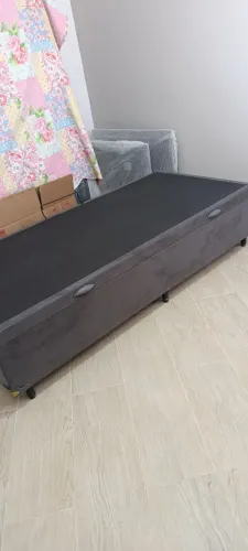 Cama Box Baú Solteiro tamanho solteiro king semi nova 