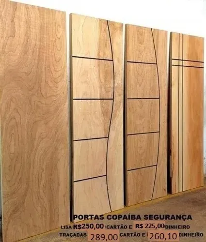 Porta de Quarto ou banheiro em Madeira