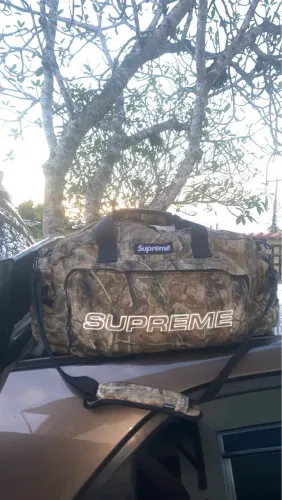 Duffle Bag Supreme Denim Realtree AP Camo FW25-W1