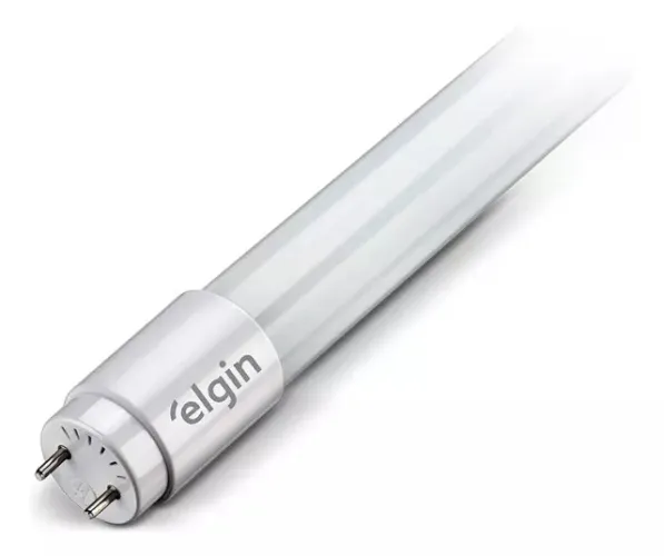 Noobi Informática | Lâmpada Led Tubular T8 60 Cm 10w Branca Elgin