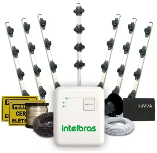 Concertina ou Cerca Elétrica Intelbras - Segurança Completa para seu Lar