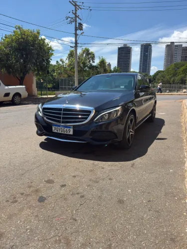 Mercedes Benz C-180 exclusive 17/17 interior claro roda 18 amg 