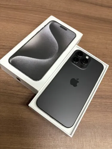 Iphone 15 Pro Max 5G 256gb Semi novo Completo Troco ou 10x cartão