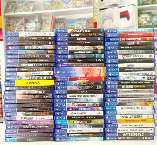 Mega variedade de jogos seminovos de ps4
