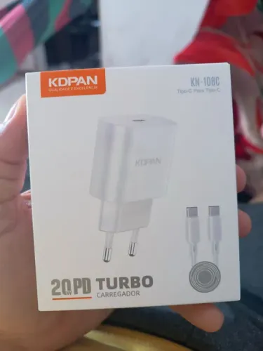 Carregador Turbo 20W PD para Smartwatch Tipo-C