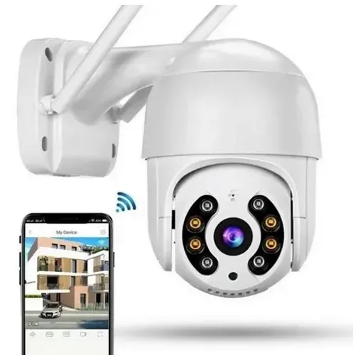 Promoção Câmera IP de segurança para área externa. controla pelo celular 
