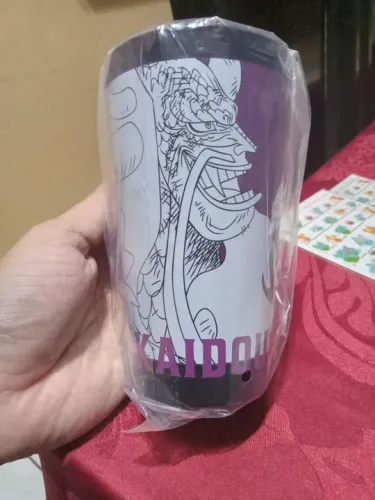 Copo plástico One Piece Kaido original importado 