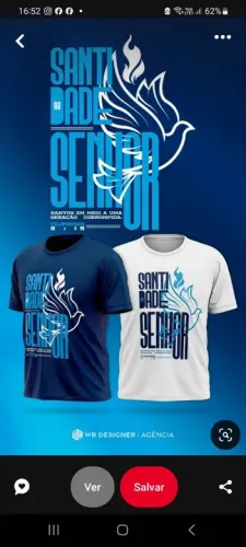 Camiseta Santa Fé - Adoração ao Senhor