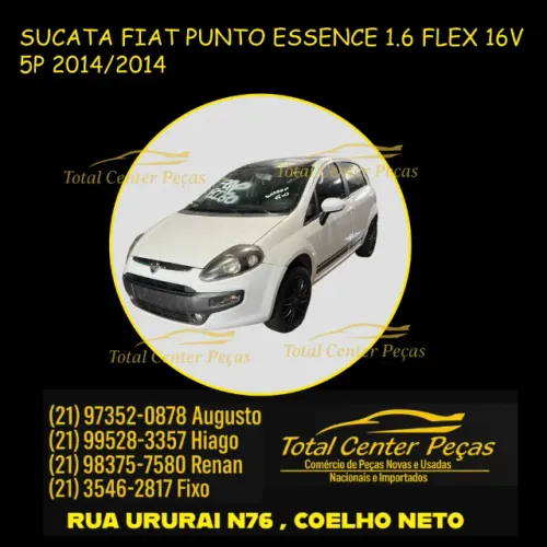 SUCATA FIAT PUNTO ESSENCE 1.6