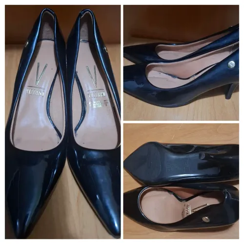 Scarpin Vizzano Preto - Elegância e Conforto