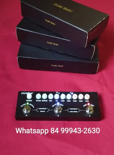 Pedaleira Cuvave pedal de Guitarra (novo)