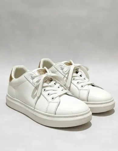 tênis skateboard fashion branco