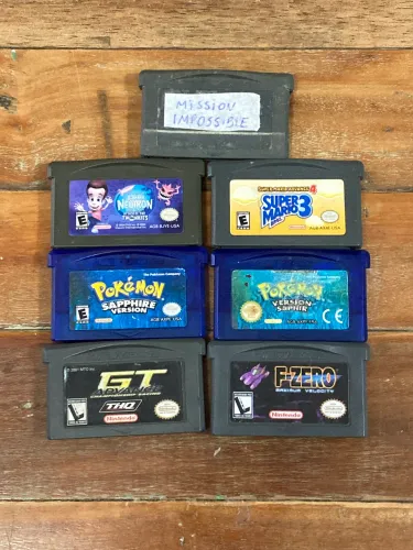 Jogos Originais GBA valores na descrição (ENVIO OLX PAY)
