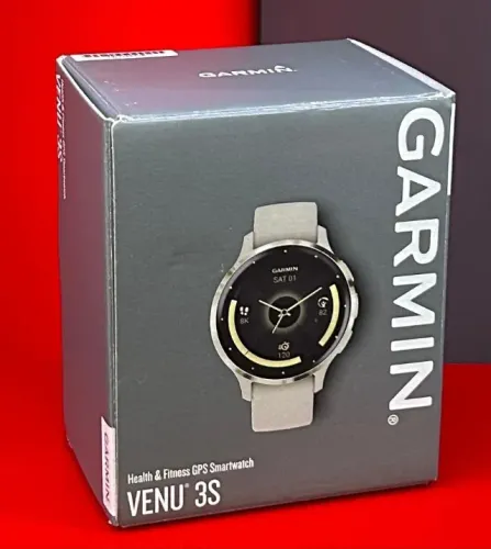 Garmin Forerunner Venu 3s - 41mm - Soft Gold - Produto Novo com Garantia da Loja