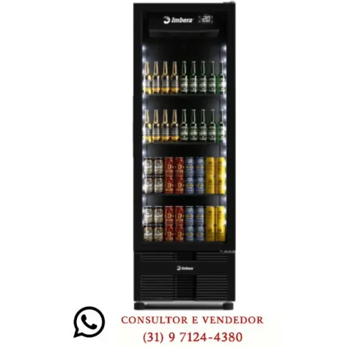 Cervejeira Imbera 565 Litros Porta de Vidro 220v