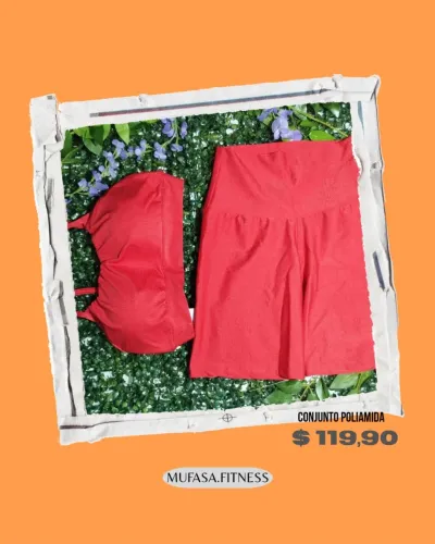 ROUPAS FITNESS POLIAMIDA