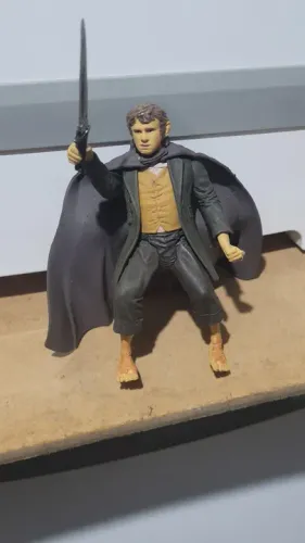 Hobbit Boneco Action Figure Merry Senhor dos Anéis Toybiz Original