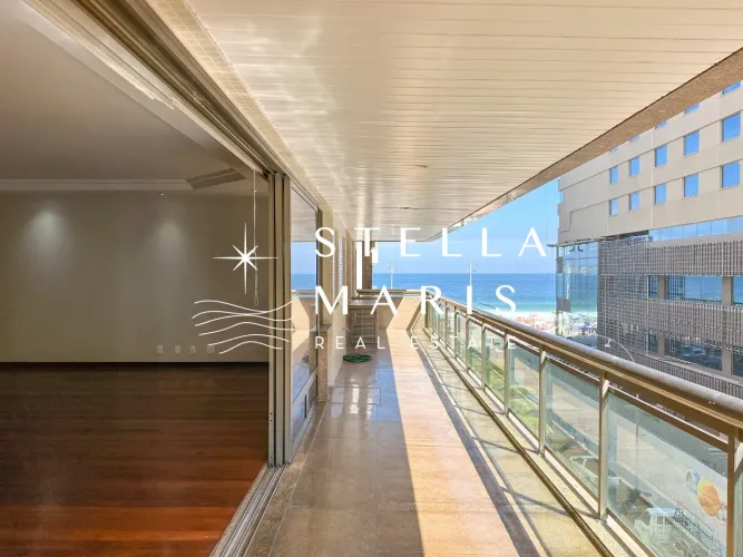 Ipanema, Apartamento de alto padrão, com linda vista para o mar, varandão, 4 suítes à vend