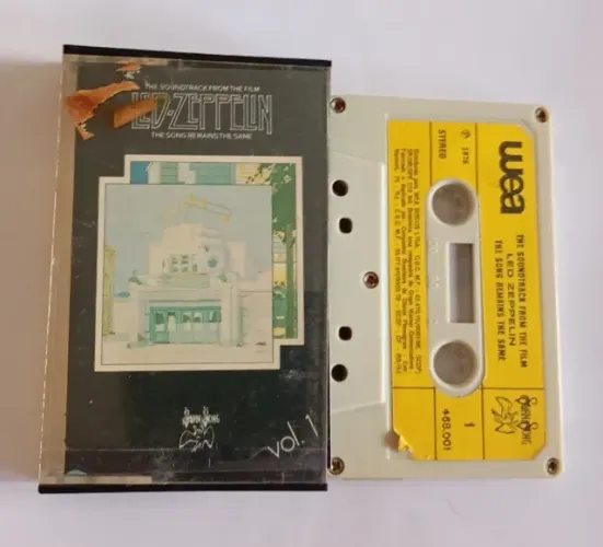 Fita Cassete K7 Led Zeppelin The Song Remains The Same Vol 1