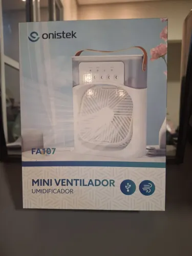 Mini ventilador umidificador 