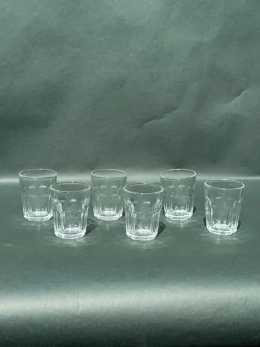 Conjunto de 6 Copos de Shot de Vidro