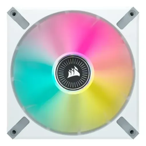 Fan Corsair Ml140 Elite Premium Magnético 140mm RGB  Branco 1600rpm 82.9cfm