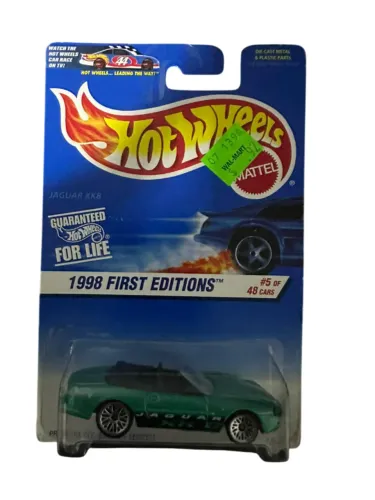 Hot Wheels Mainline Jaguar Xk 8 Verde