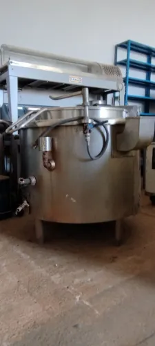 Caldeirão, Caldeira ou panelão industrial em aço inox. Caldeira, Panela industrial