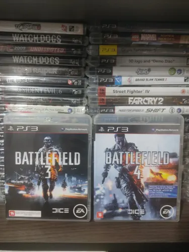 Battlefield 3 e 4 - PS3