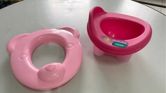 Kit troninho e redutor de assento infantil