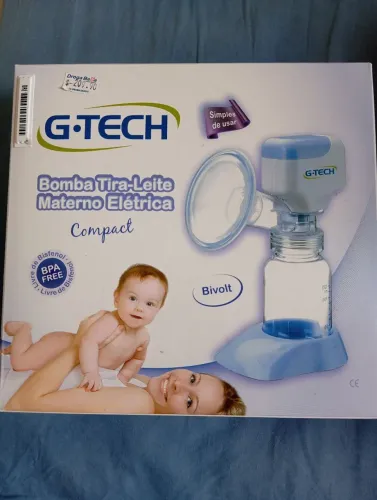 Extrator de Leite Materno Elétrico Compact G-Tech