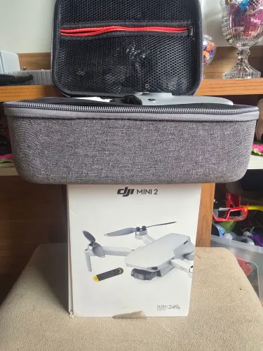 Drone dji mini 2 4k com 2 baterias