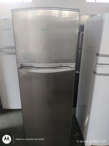 REFRIGERADOR CONSUL FROST FREE INOX 340L