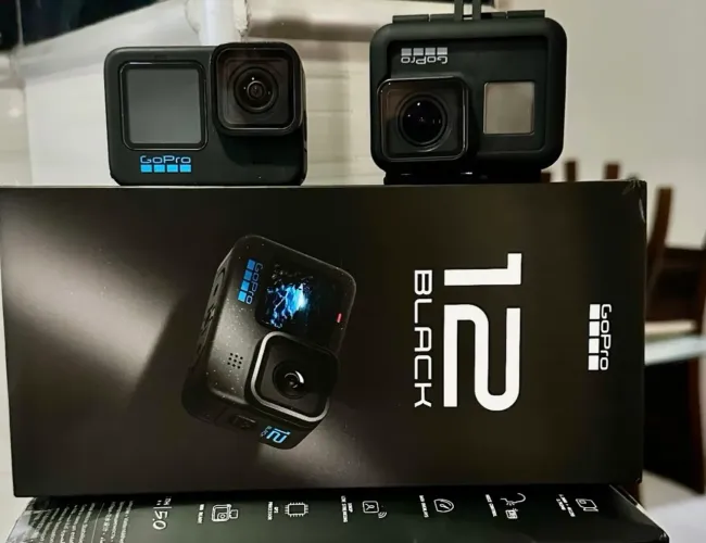 GoPro Black 12 e 7 