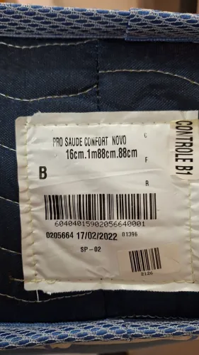 Colchão Solteiro Pro Saúde Comfort