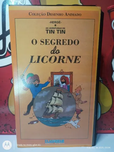 FITA VHS FLASHSTAR DUBLADO 50 MINUTOS - O SEGREDO DO LICORNE