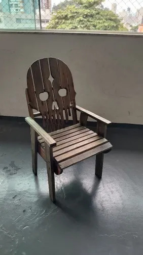 Cadeira estilo caveira