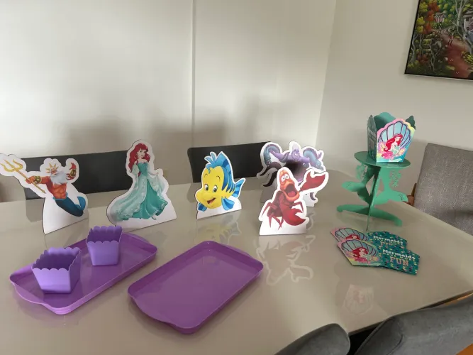 Decoração festa - pós festa - Ariel