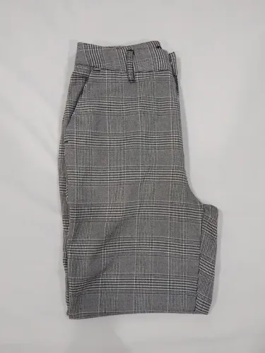 Calça Xadrez Alfaiataria- Tamanho PP/34
