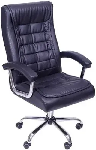 Cadeira alto luxo base cromada